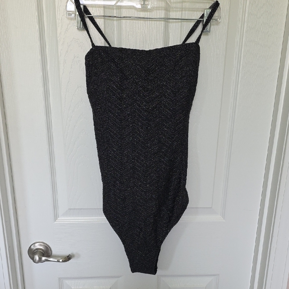Cupshe Black One Piece Swimsuit